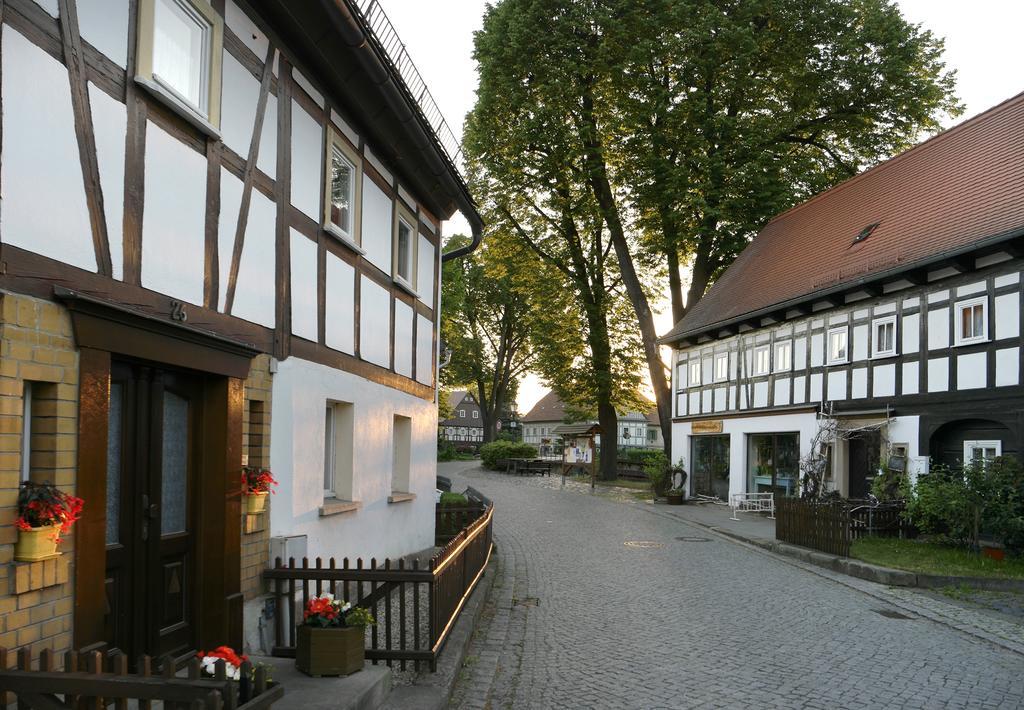 Apartament Goldberghaus Großschönau Zewnętrze zdjęcie